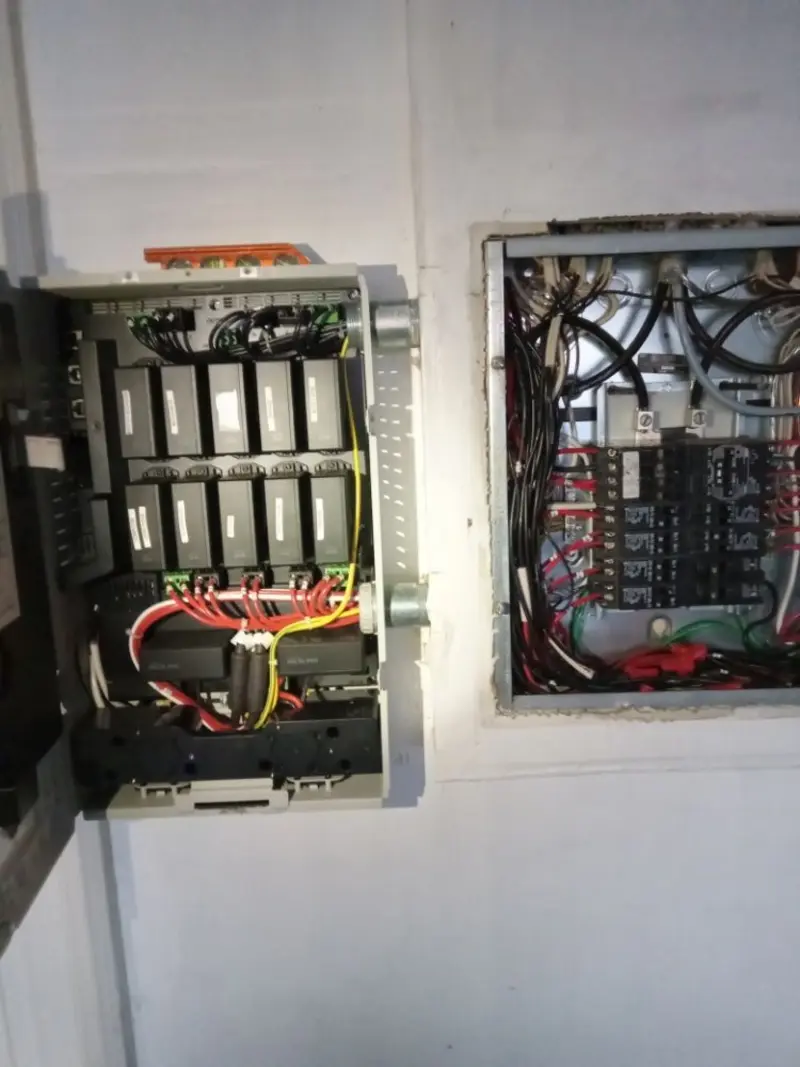 Electrical panel upgrade completed for Commercial Electrician Services in Glenville